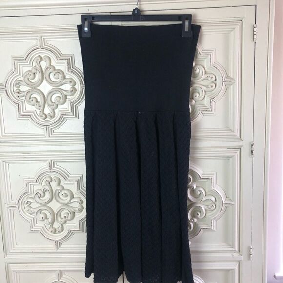 French connection Y2K black knitted cotton dress - Picture 3 of 8